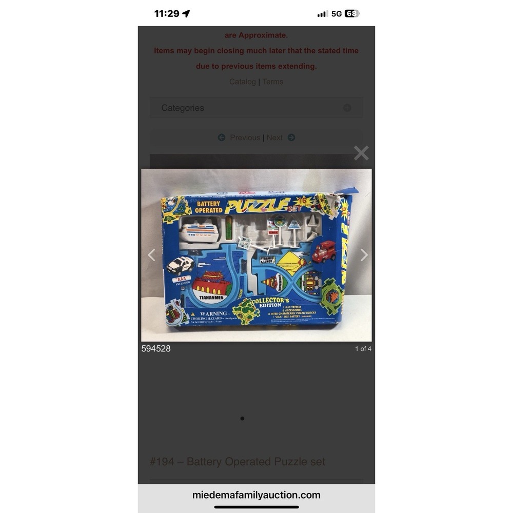 Battery Operated Puzzle Set 16‎ Pieces Collectors Edition T6 New Shed